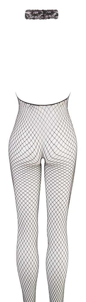 NO:XQSE Nettingcatsuit med krage