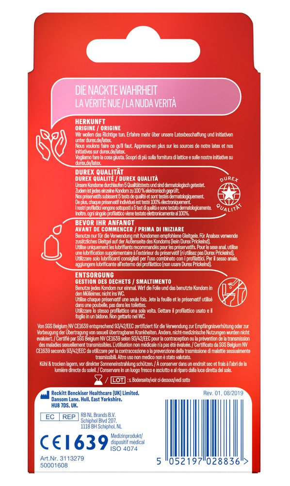 Durex følelsesekte ekstra fuktig