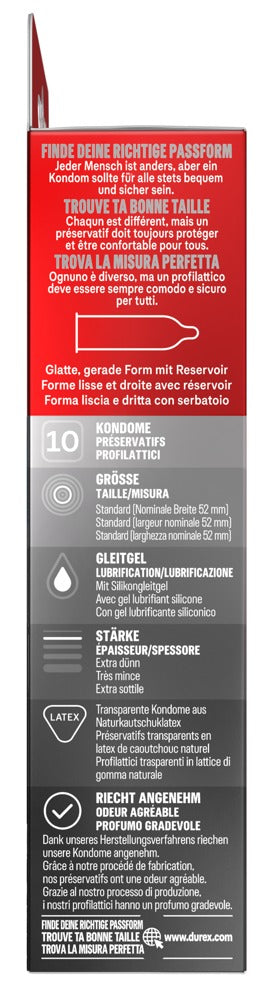 Durex Durex følelsesekte ultra 10pk