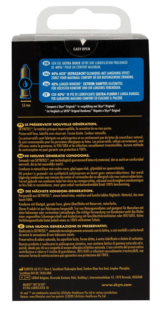 SKYN Manix Skyn Extra Lubricated