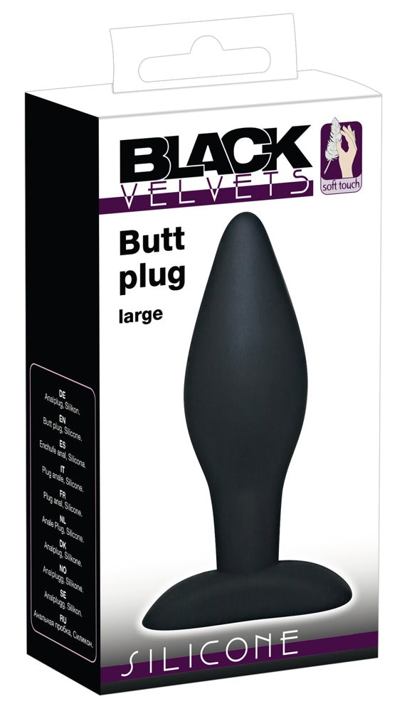 Black Velvets Butt Plug