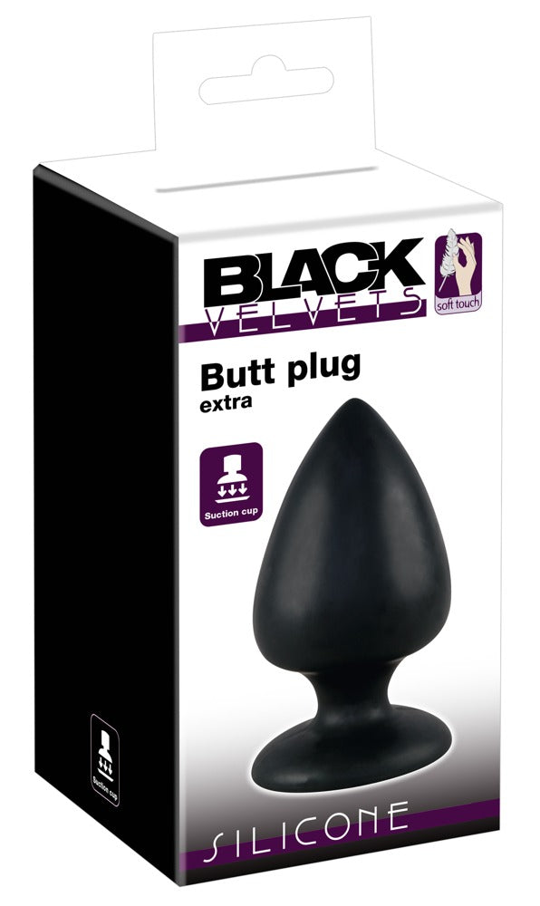 Black Velvets Analplugg stor