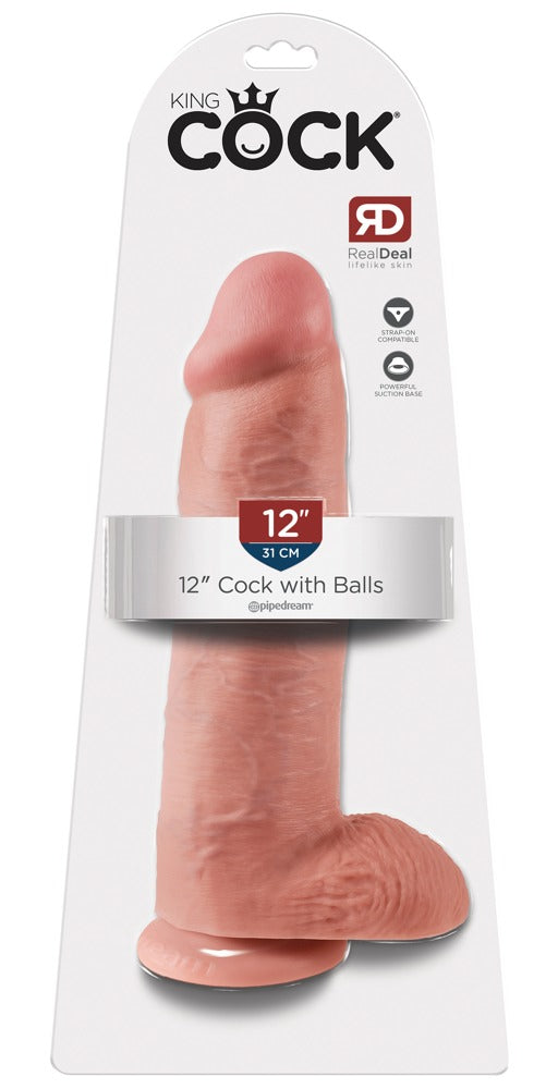 King Cock 12“ Cock with Balls