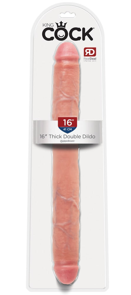 King Cock 16“ Thick Double Dildo