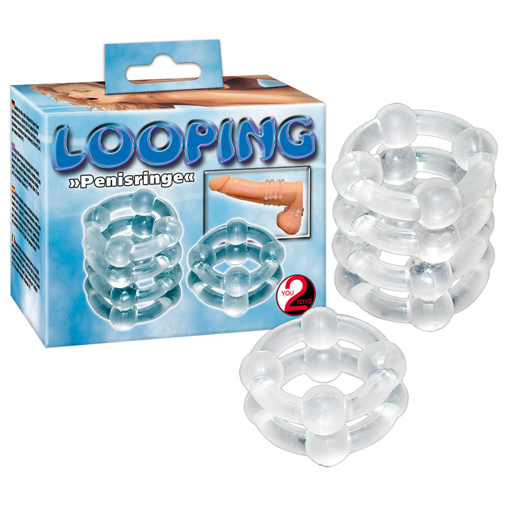 You2Toys Sett med 2 penisringer
