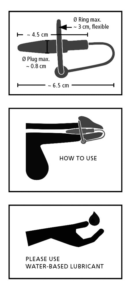 Penisplug Penishodering og dilator