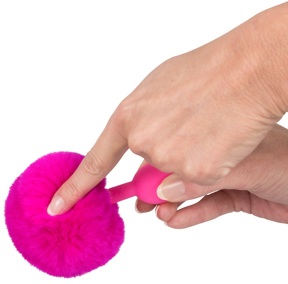 Colorful Joy Analplugg med kaninhale