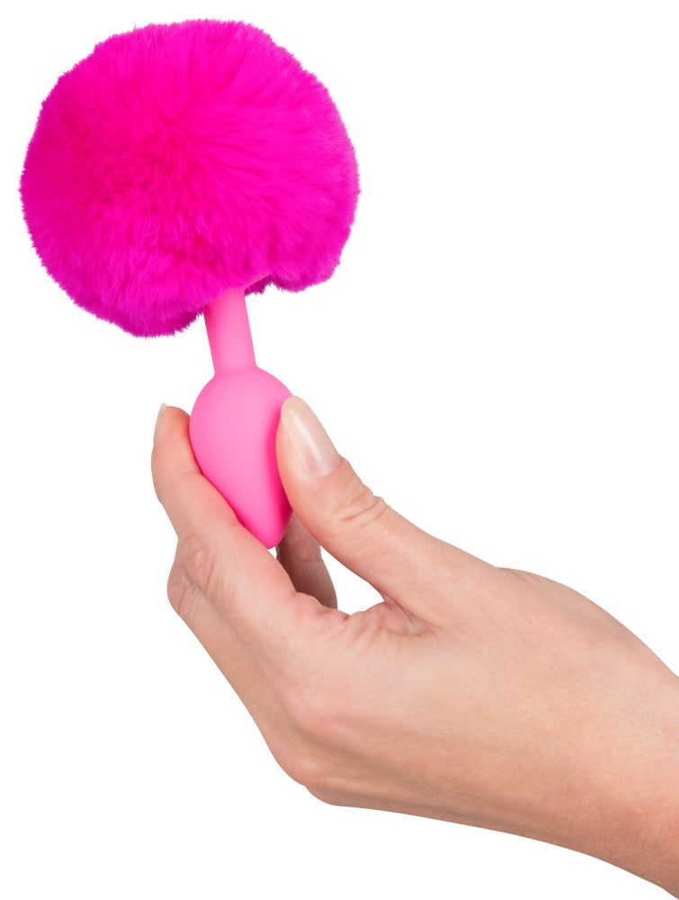 Colorful Joy Analplugg med kaninhale