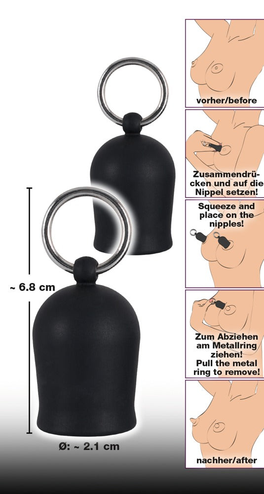 Black Velvets Brystvortesugere