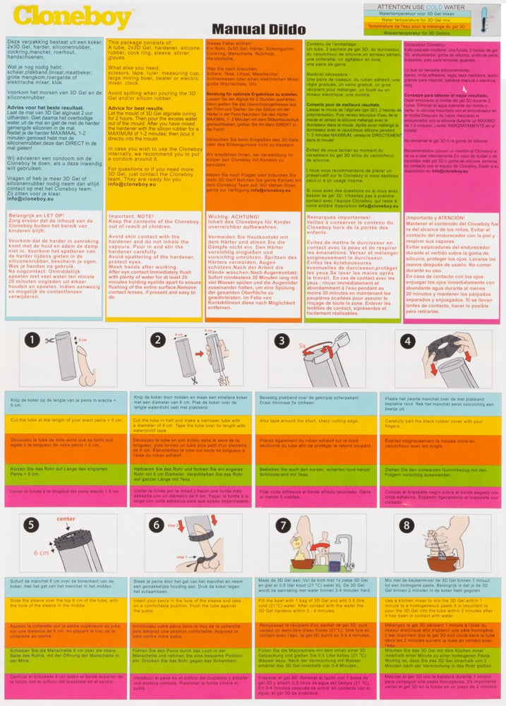 Cloneboy Penis avstøpningssett