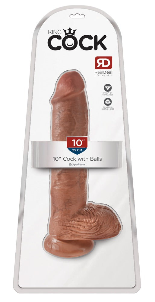 King Cock 10“ Cock with Balls