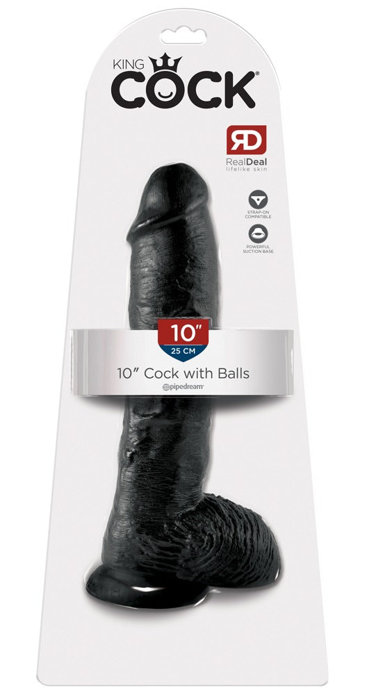 King Cock 10“ Cock with Balls
