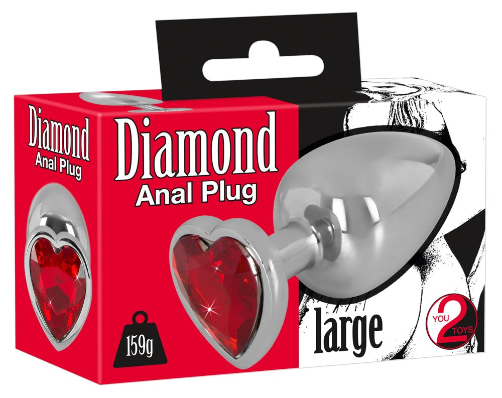 You2Toys Analplugg med pyntesten