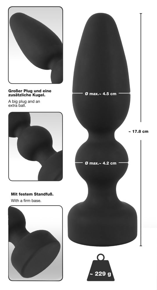 Black Velvets Analplugg Big