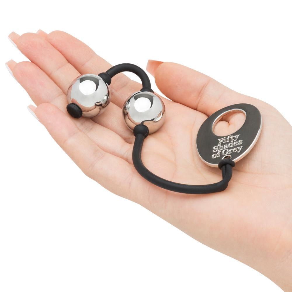 Fifty Shades of Grey Inner Goddess Mini Silver Pleasure Balls