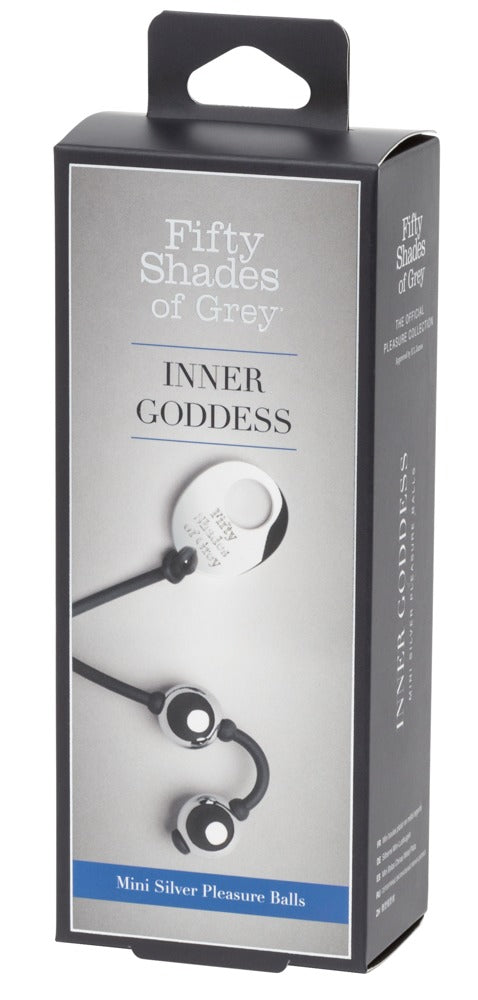 Fifty Shades of Grey Inner Goddess Mini Silver Pleasure Balls