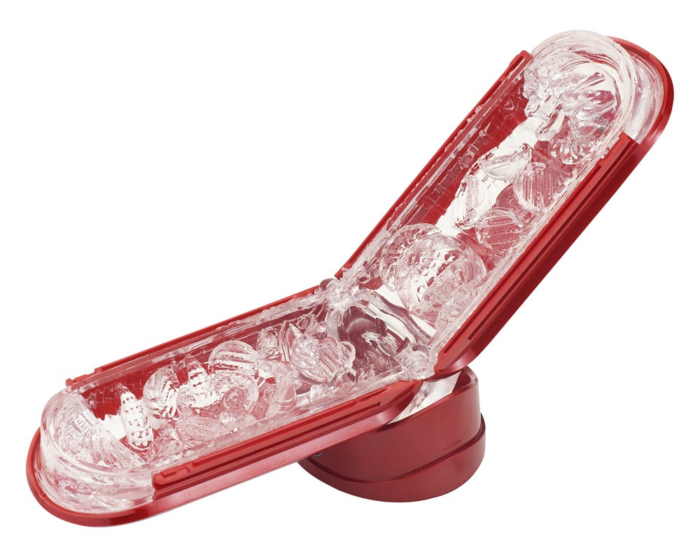 TENGA Flip 0 (Zero) Red Warmer Package