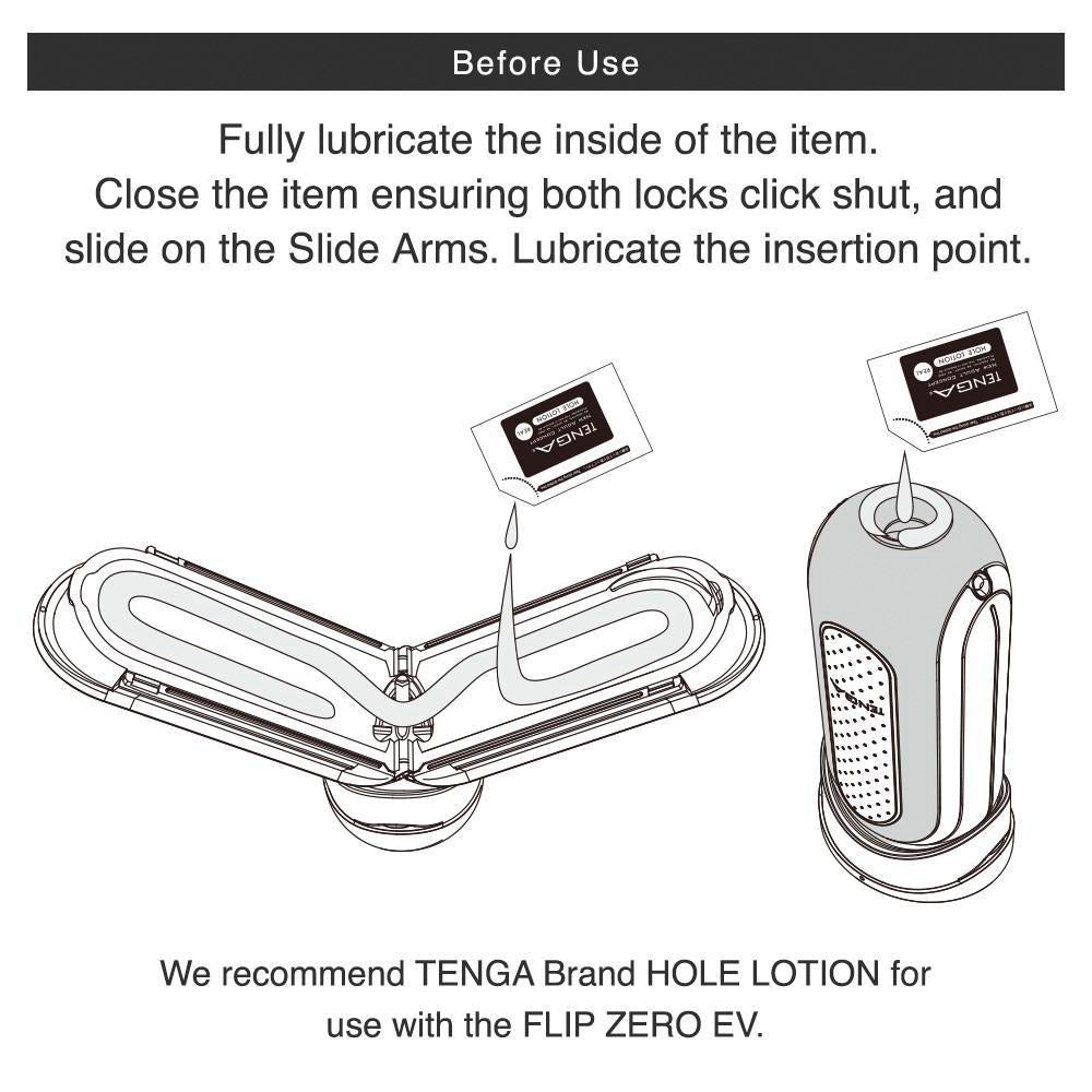 TENGA Flip 0 (Zero) Red Warmer Package