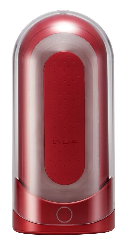 TENGA Flip 0 (Zero) Red Warmer Package