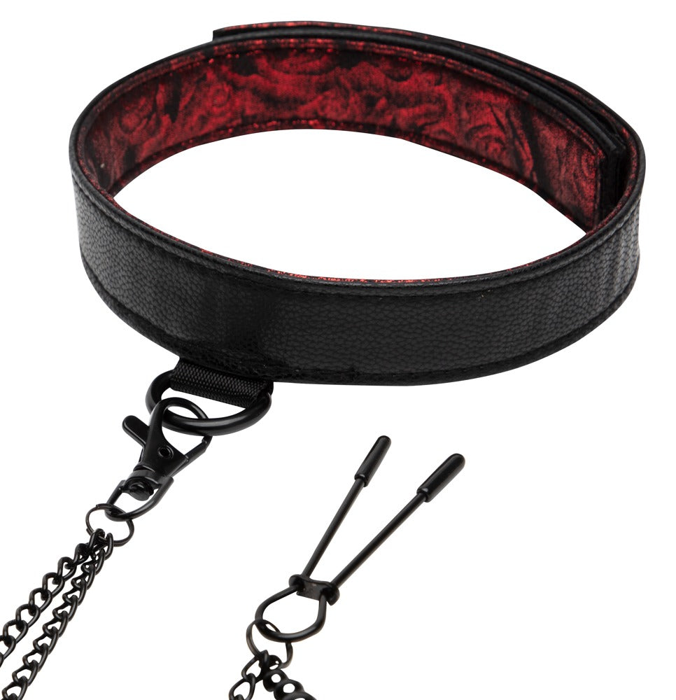Fifty Shades of Grey Sweet Anticipation Collar Nipple Clamps