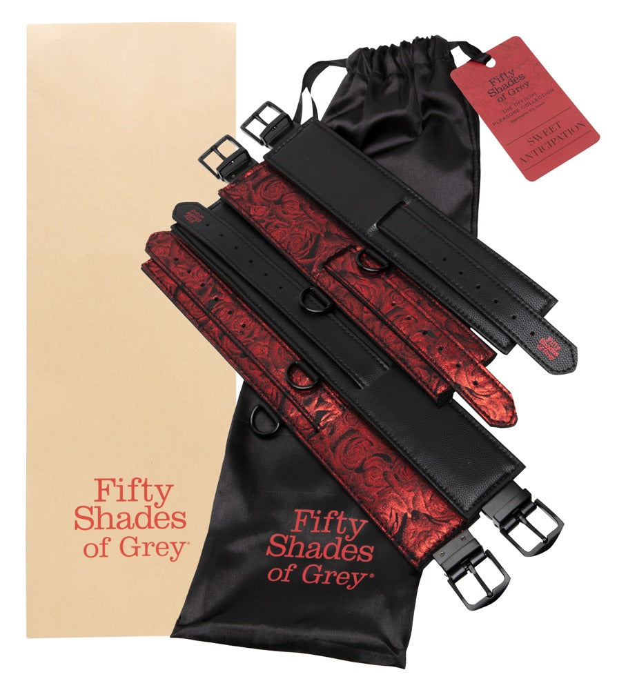 Fifty Shades of Grey Sweet Anticipation Under Mattress Restraint Set