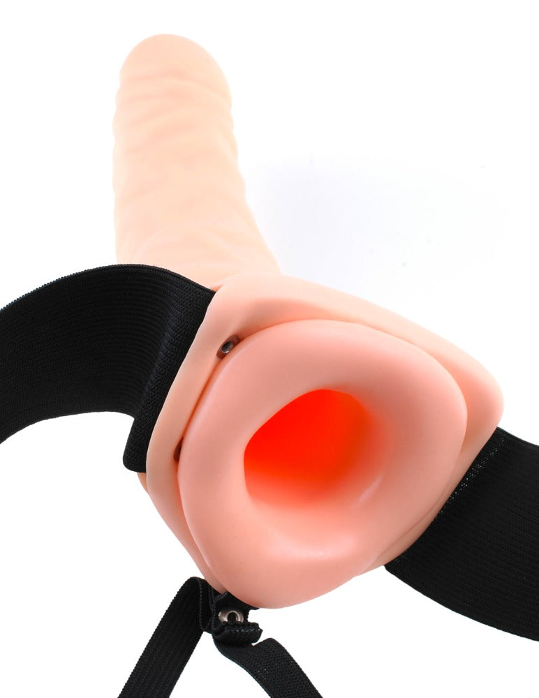 Fetish Fantasy Series Vibrating Hollow strap-on