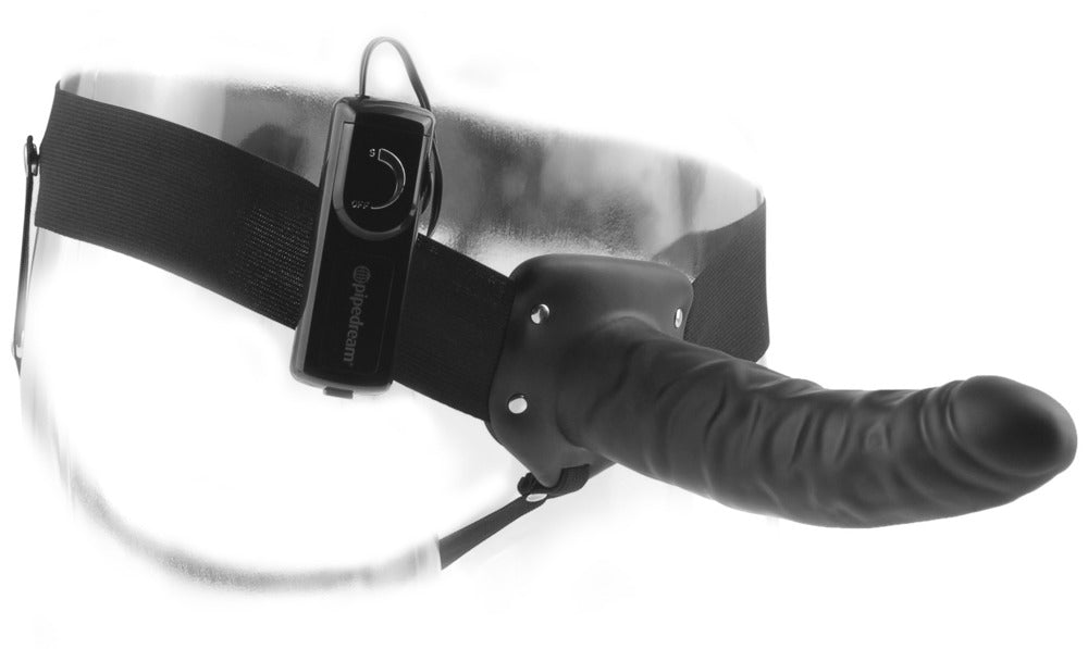 Fetish Fantasy Series Vibrating Hollow strap-on