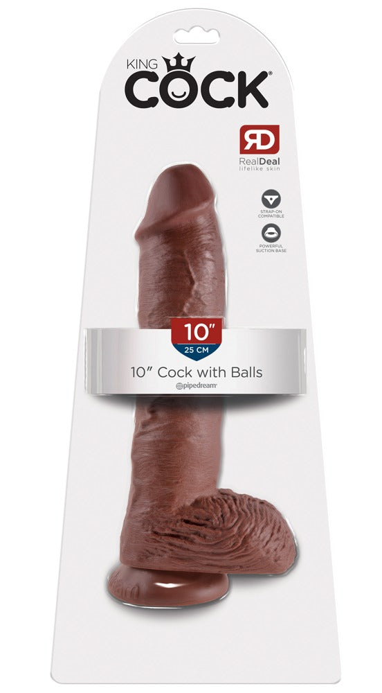 King Cock 10“ Cock with Balls