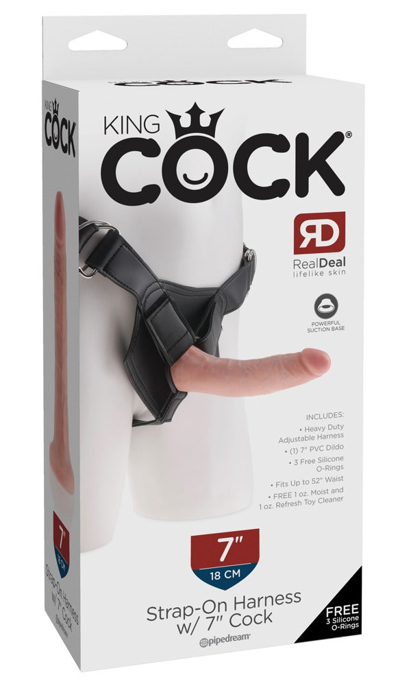King Cock Strap-on with 7 Inch