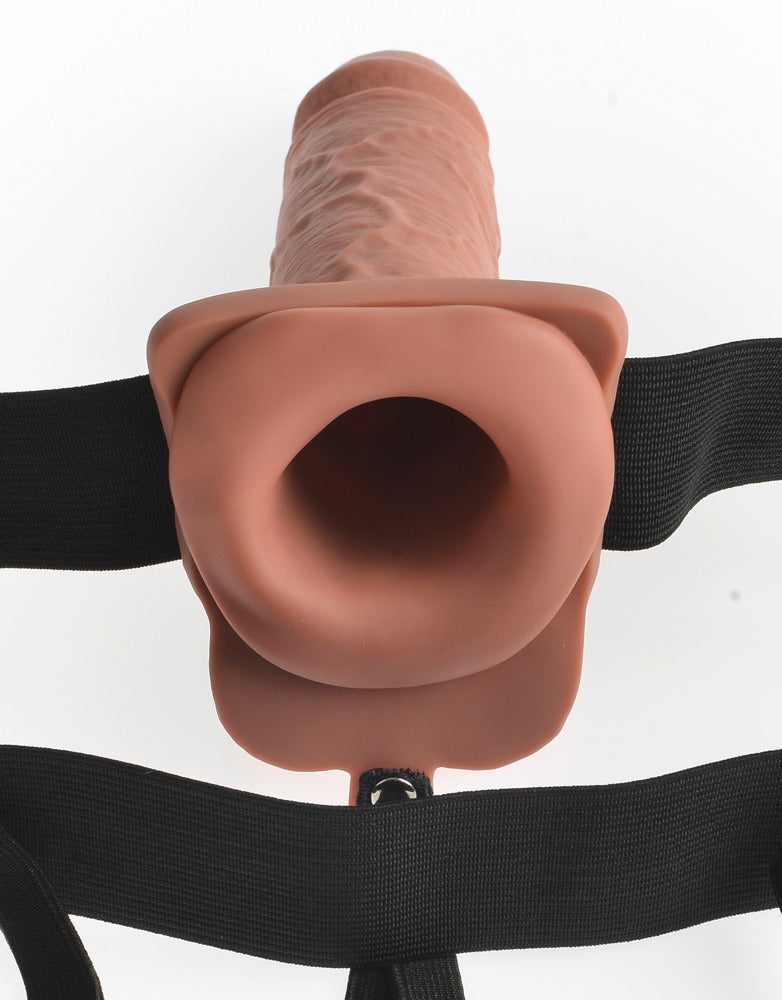 Fetish Fantasy Series Strap-on med hul vibrator