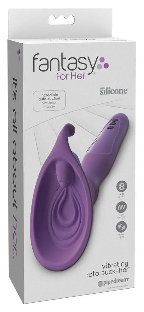 Fantasy For Her Vibrating Roto Suck