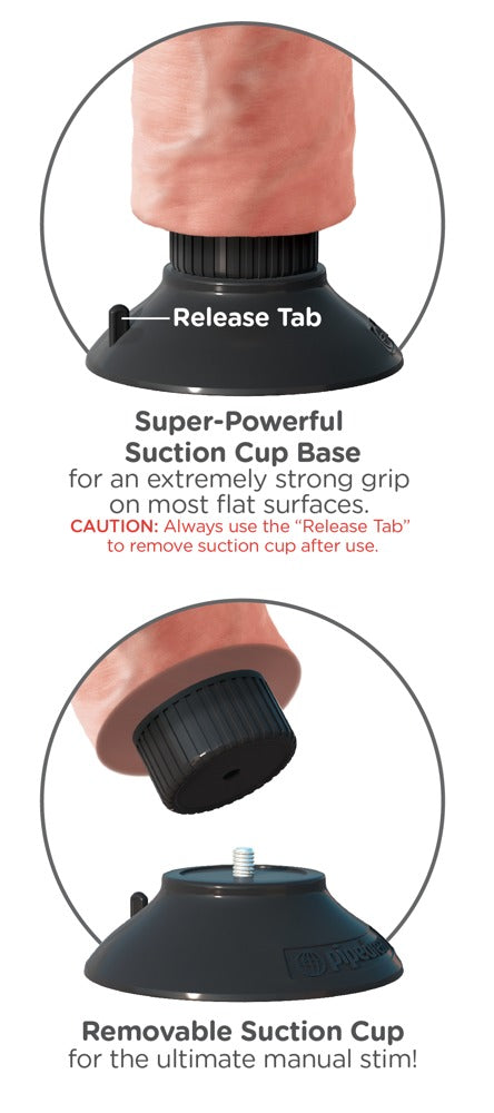 King Cock 7“ Vibrating Cock