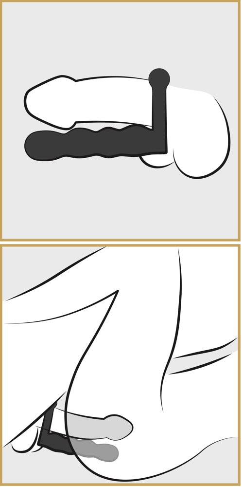 Fantasy C-Ringz Posable Partner Double Penetrator