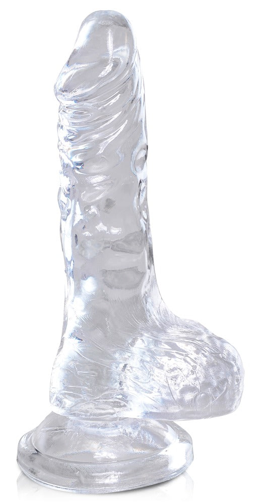 King Cock Clear King Cock Penisdildo med baller