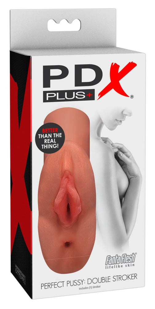 PDX Plus Perfect Pussy: Double Stroker