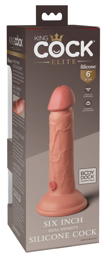 King Cock Elite Dual Density Silicone Cock
