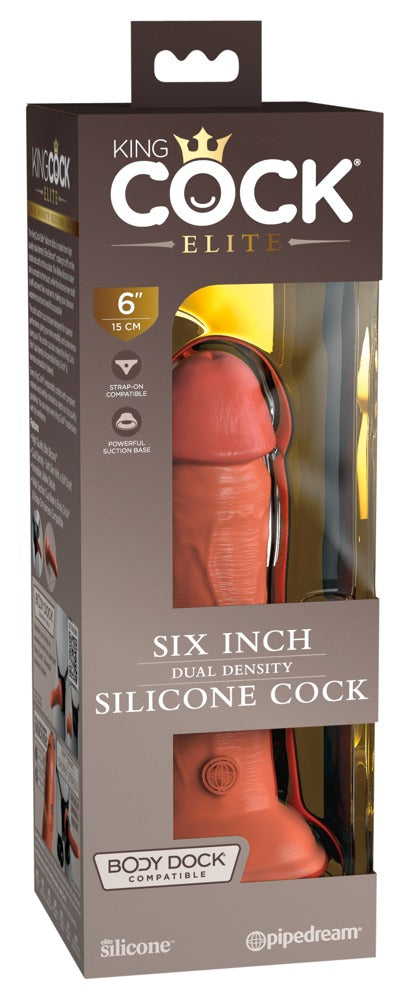 King Cock Elite Dual Density Silicone Cock
