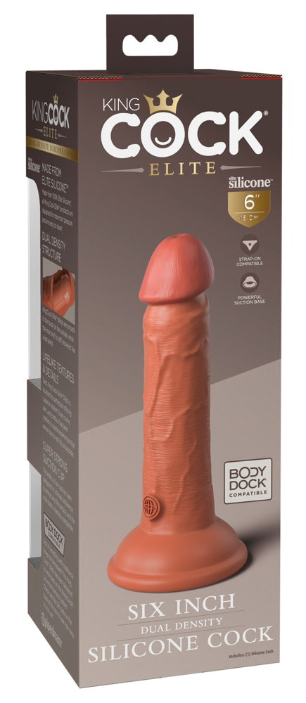 King Cock Elite Dual Density Silicone Cock