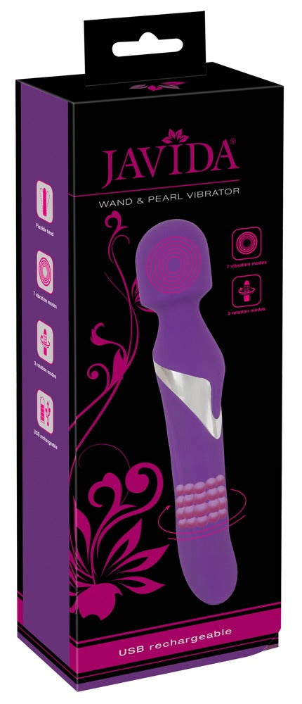 JAVIDA Massasjeapparat & perlevibrator