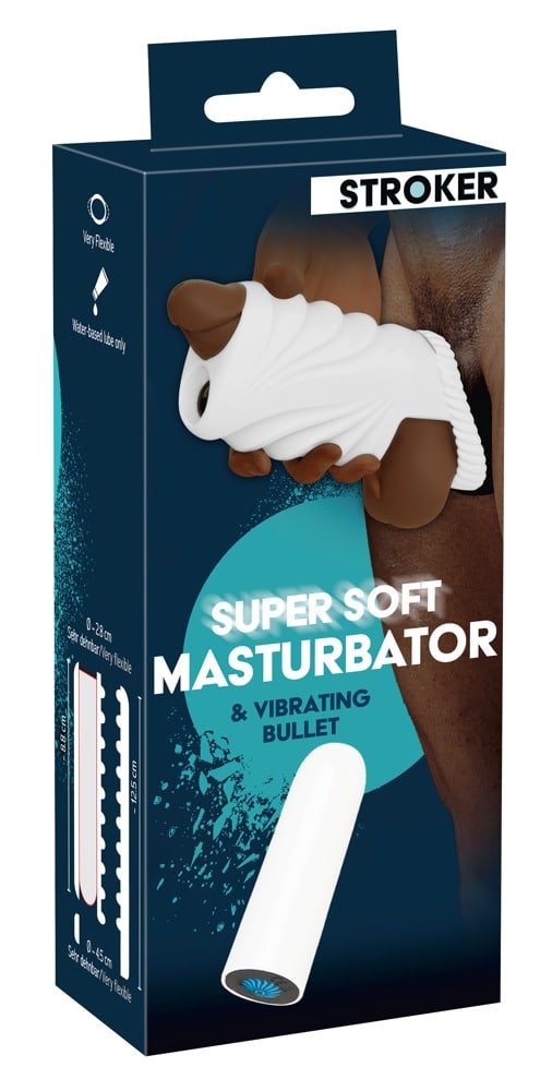 Stroker Super Soft Masturbator & Vibration