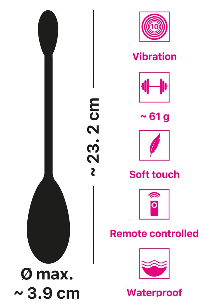 Training Pleasure Balls RC Single Vibrating Love Ball