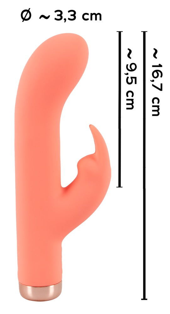 Peachy Mini Vibrator Rabbit