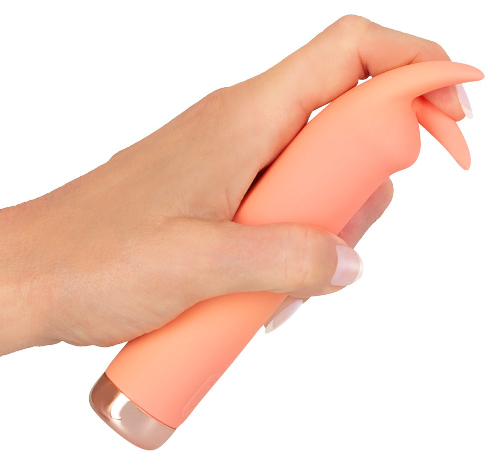 Peachy Mini Vibrator Bunny