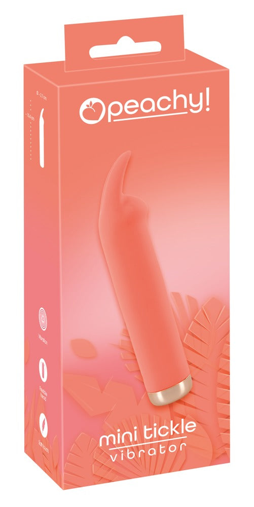 Peachy Mini Vibrator Bunny