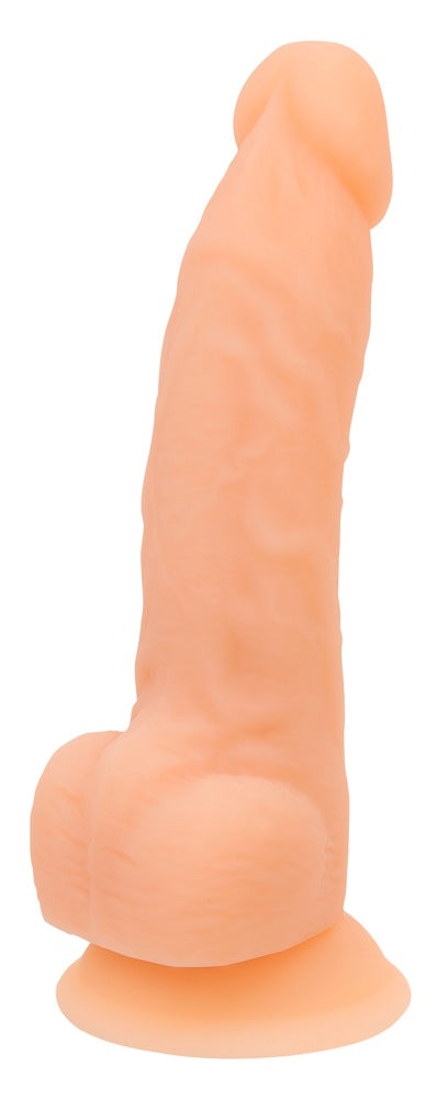 Naked Addiction 8" Rotating & Vibrating Dong