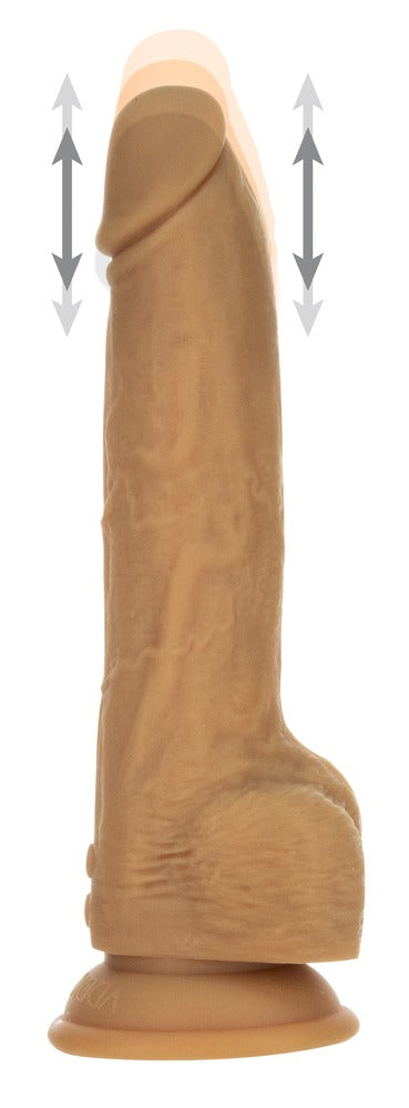 Naked Addiction 9" Thrusting Dong