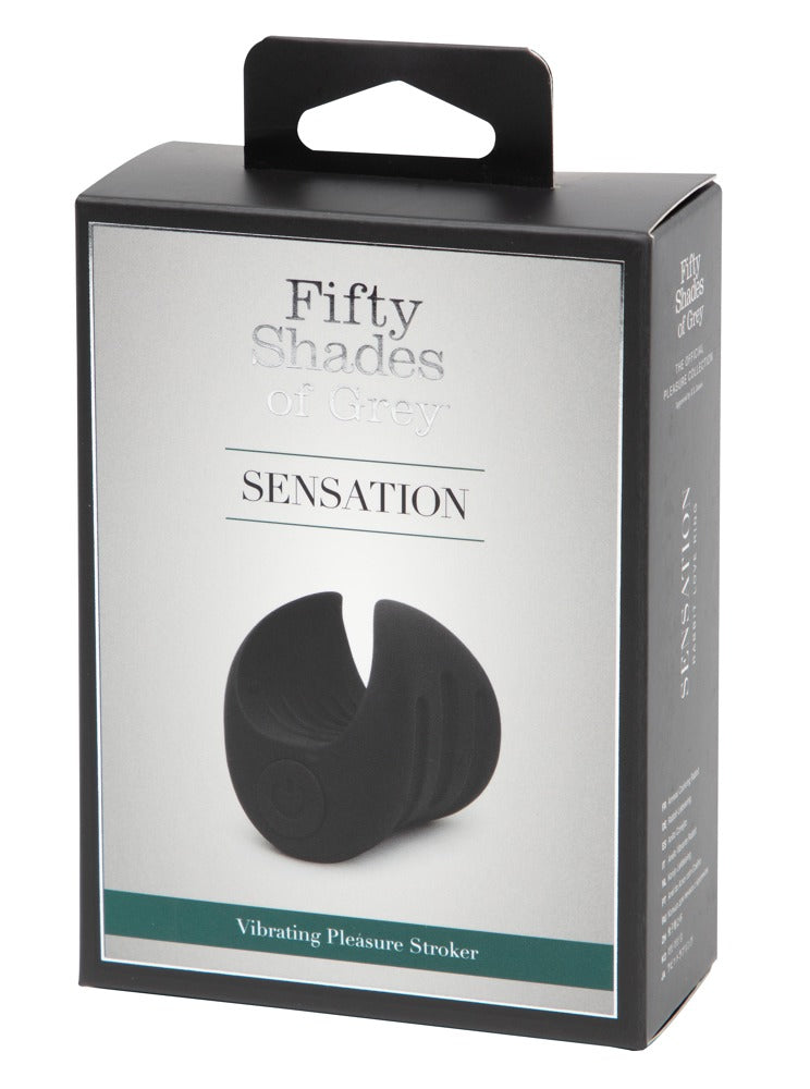 Fifty Shades of Grey Sensation Vibrating Pleasure Stroker