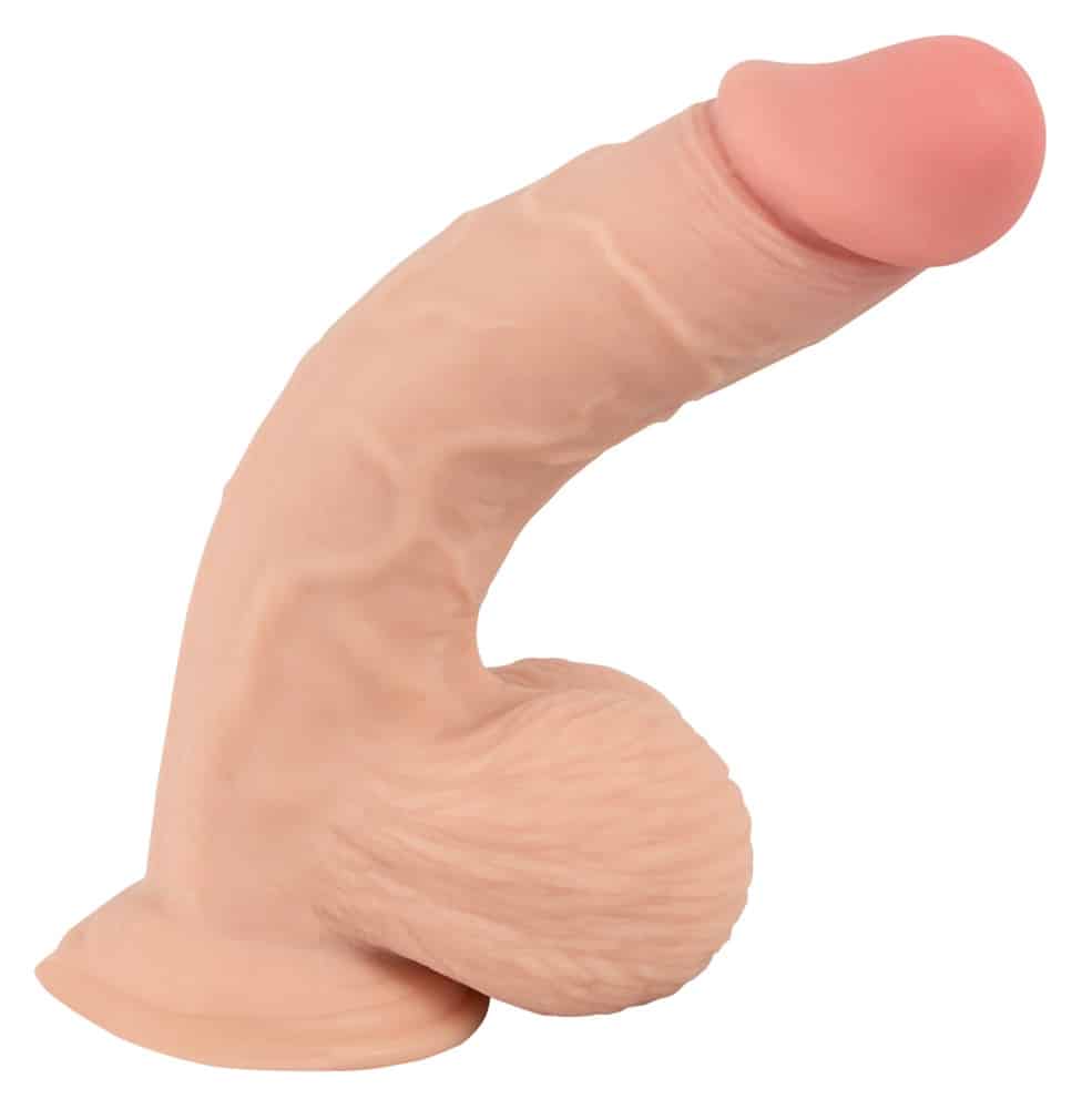 Nature Skin Dildo med bevegelig forhud