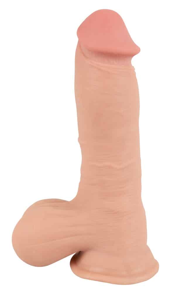 Nature Skin Dildo med bevegelig forhud
