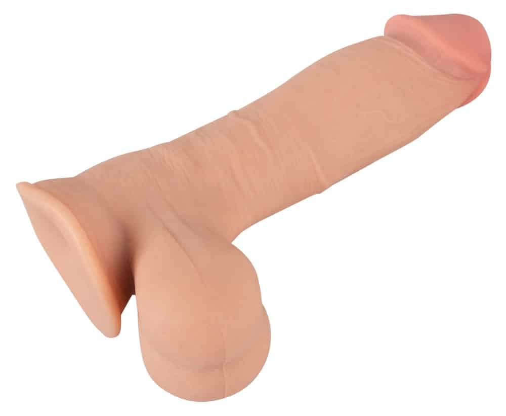 Nature Skin Dildo med bevegelig forhud
